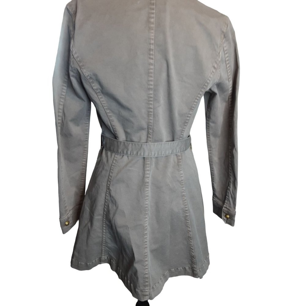 NWT L'AGENCE Samantha Safari Button Belted Jacket Size S - Picture 7 of 8
